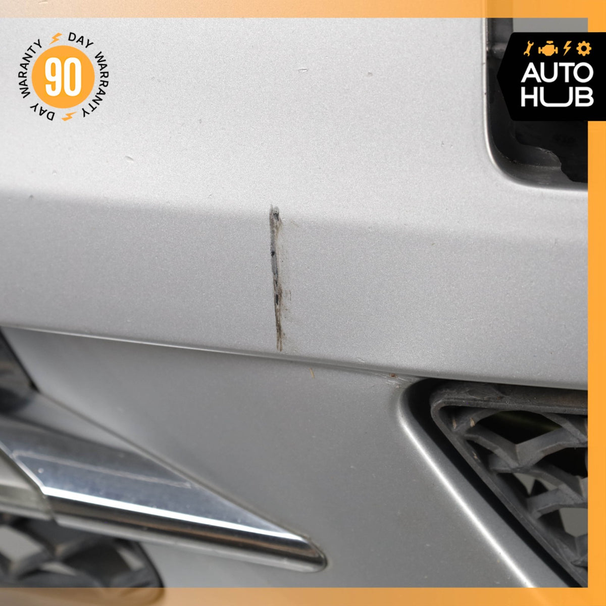 10-13 Mercedes W221 S400 S550 Base Front Bumper Cover Assembly Silver OEM 92k - photo 11