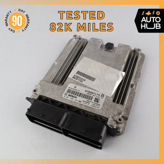 14-17 Maserati Ghibli SQ4 M157 3.0L Ignition Control Module ECU OEM 82k - photo 1