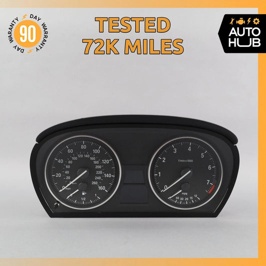 BMW E84 X1 Instrument Cluster Speedometer 62109316148 OEM 72k - photo 1
