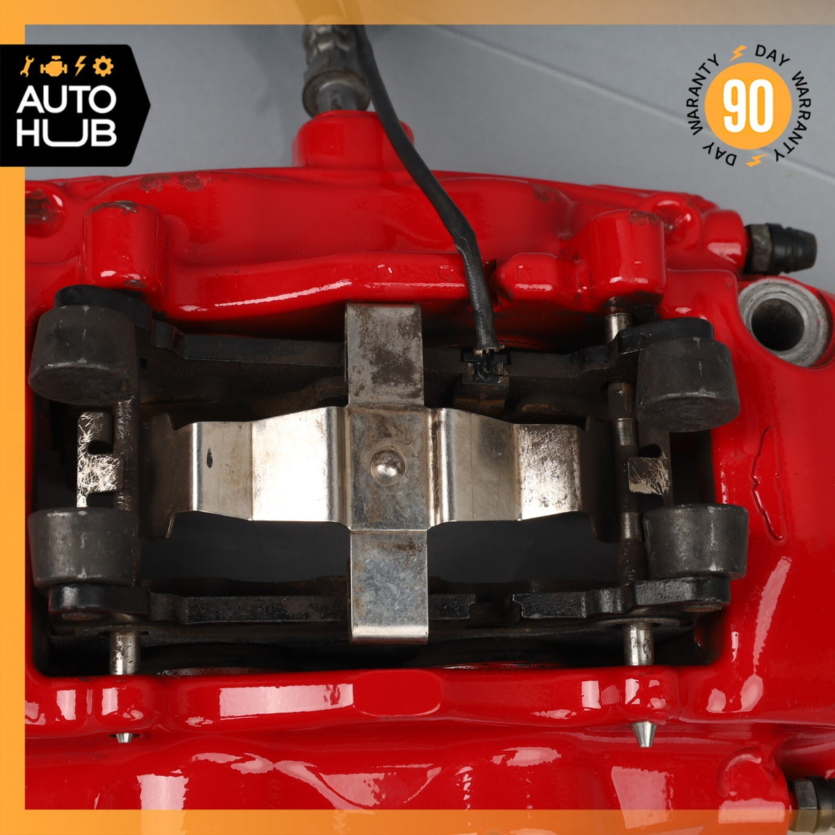 Aston Martin DB11 Rear Left Driver Side Brake Caliper Brembo Red OEM - photo 5