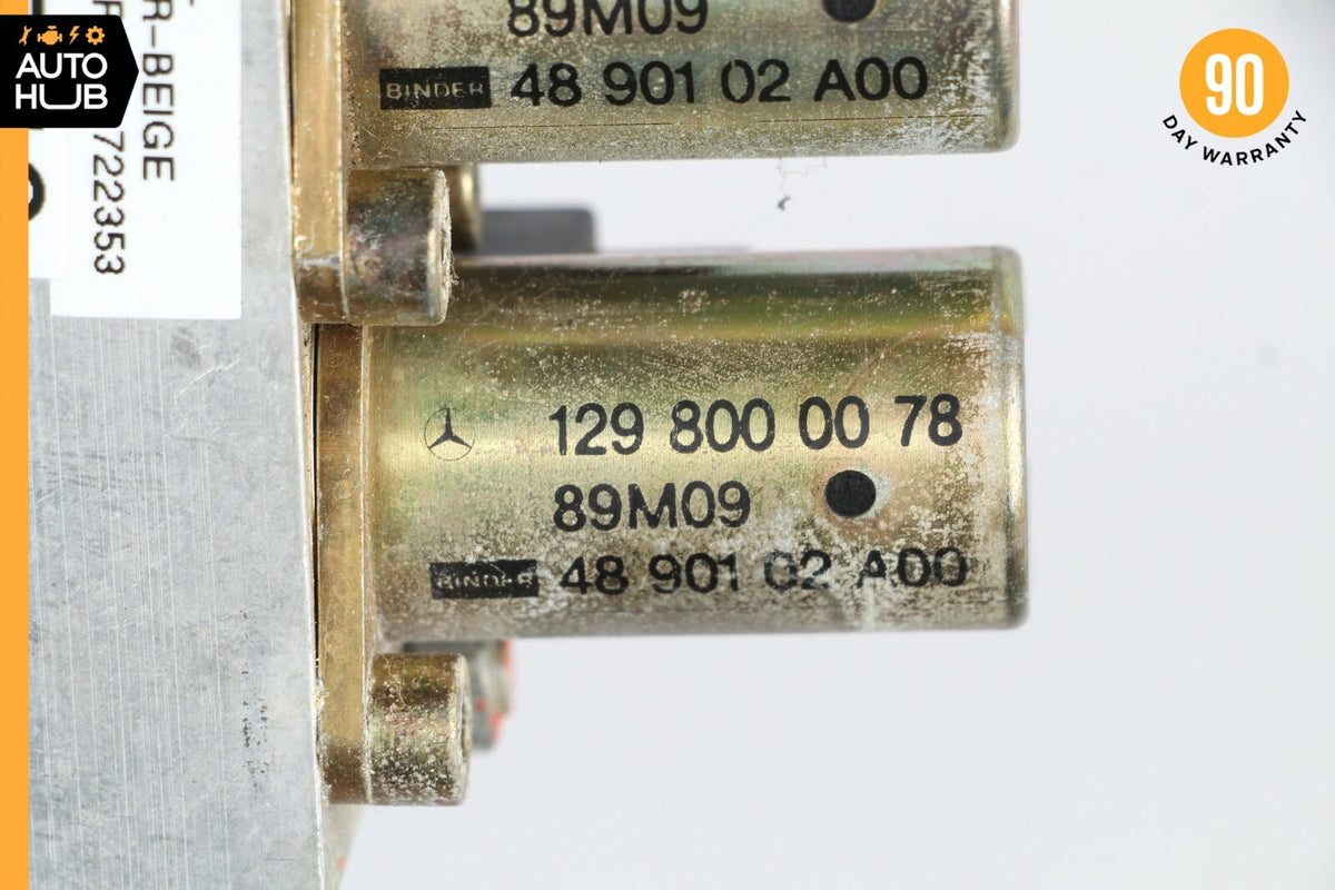 90-02 Mercedes R129 SL500 SL600 Left Side Top Hydraulic Valve Block Solenoid OEM - photo 7