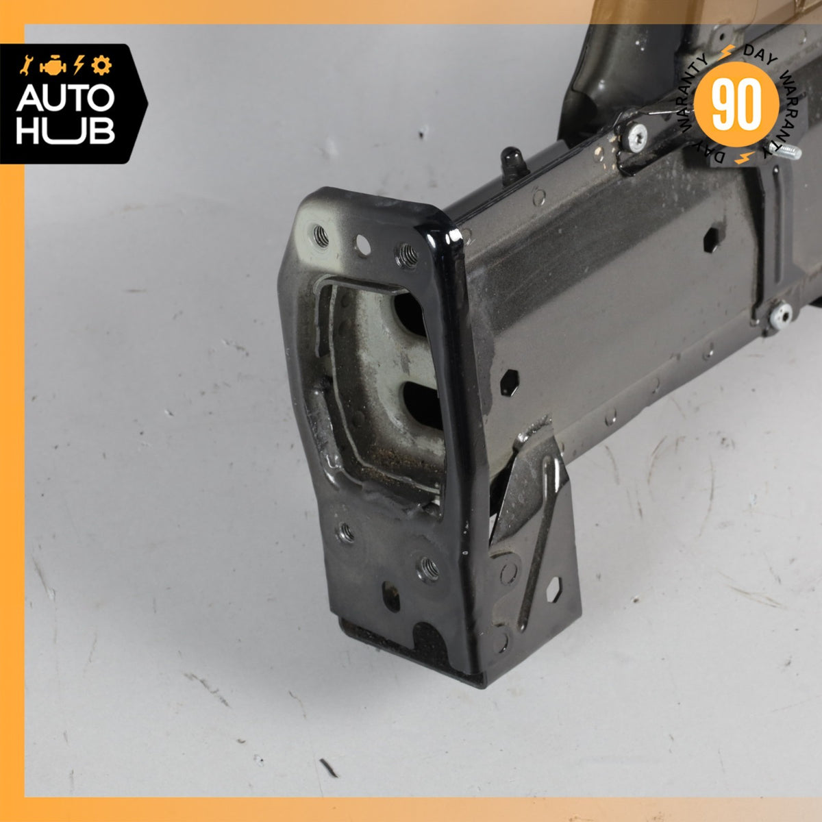 15-18 Porsche Cayenne 958 Front Left Frame Apron w/ Headlight Bracket OEM - photo 5