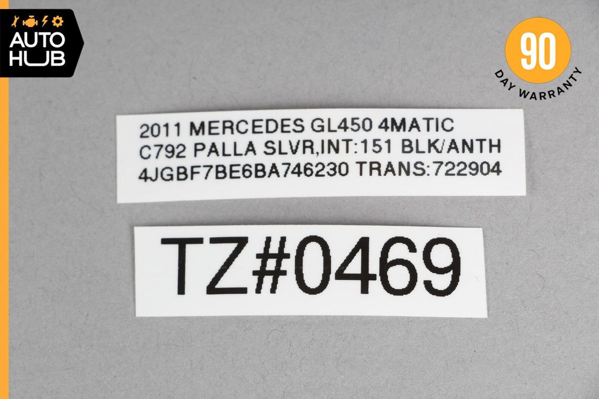 06-12 Mercedes X164 GL450 ML63 AMG Center Console Control Trim Bezel Wood OEM - photo 12