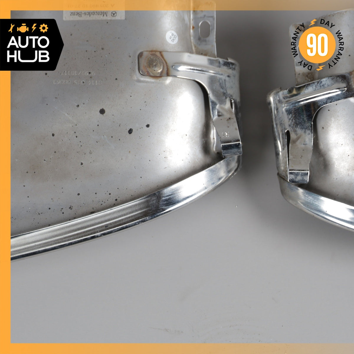 Mercedes W207 E350 E400 Left & Right Side Exhaust Mufflers Tips Set OEM - photo 15