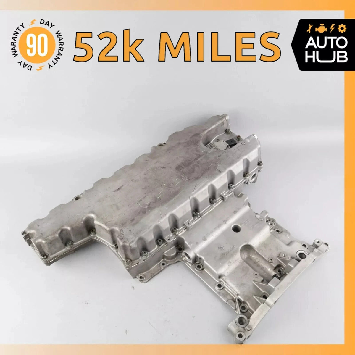 03-18 Bentley Continental GTC 6.0L Engine Lower & Upper Oil Pan OEM 52k - photo 1