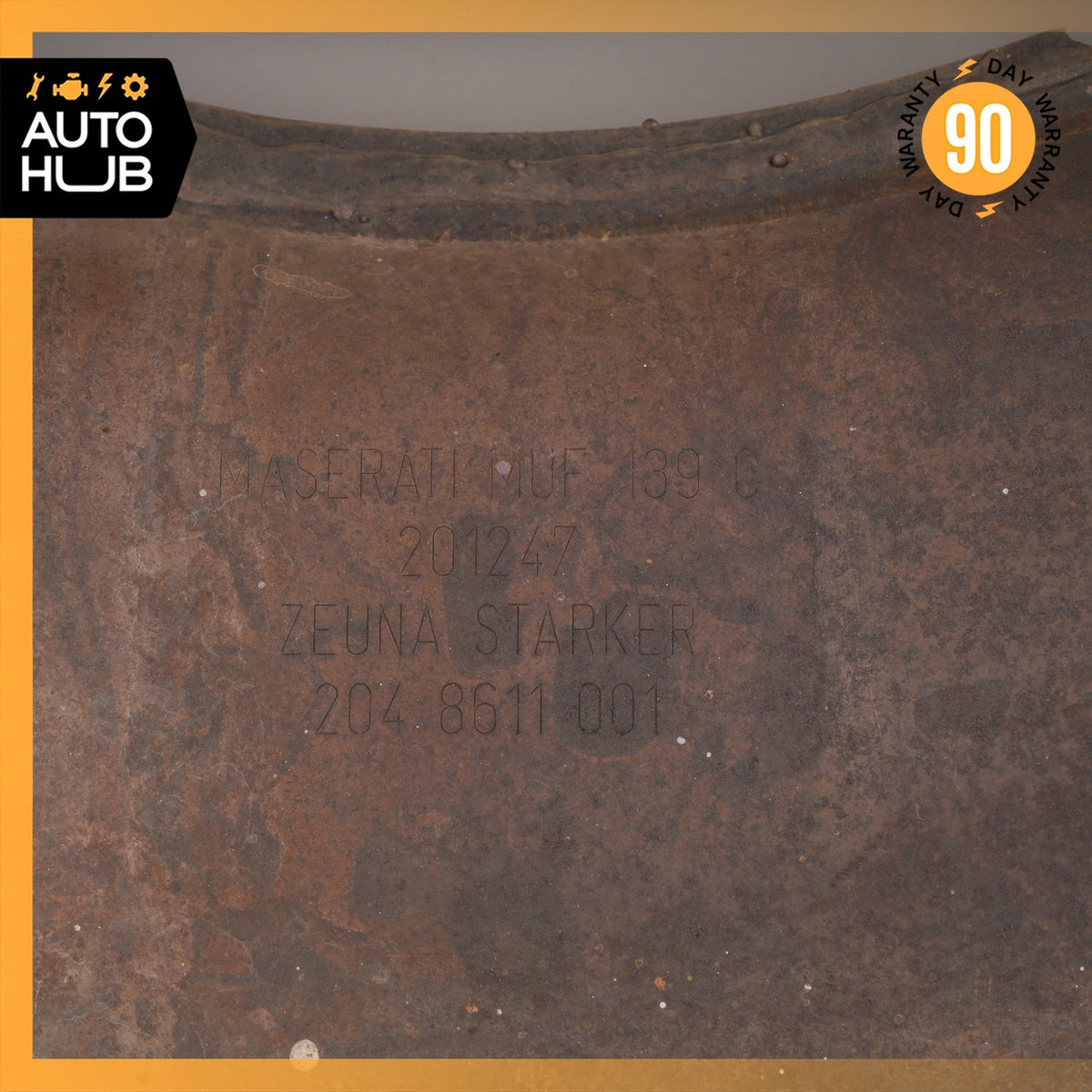 05-07 Maserati Quattroporte M139 Exhaust Mid Pipe Center Resonator Silencer 84k - photo 11