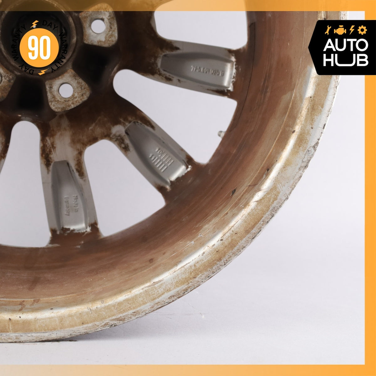 Porsche Cayenne 958 9 x 20 20" Wheel Rim Silver 7P5601025B OEM - photo 13