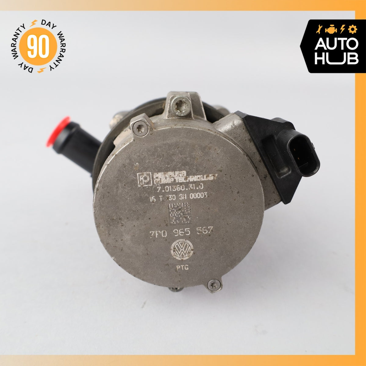 11-18 Porsche Cayenne 958 E-Hybrid Auxiliary AUX Circulation Water Pump OEM - photo 8