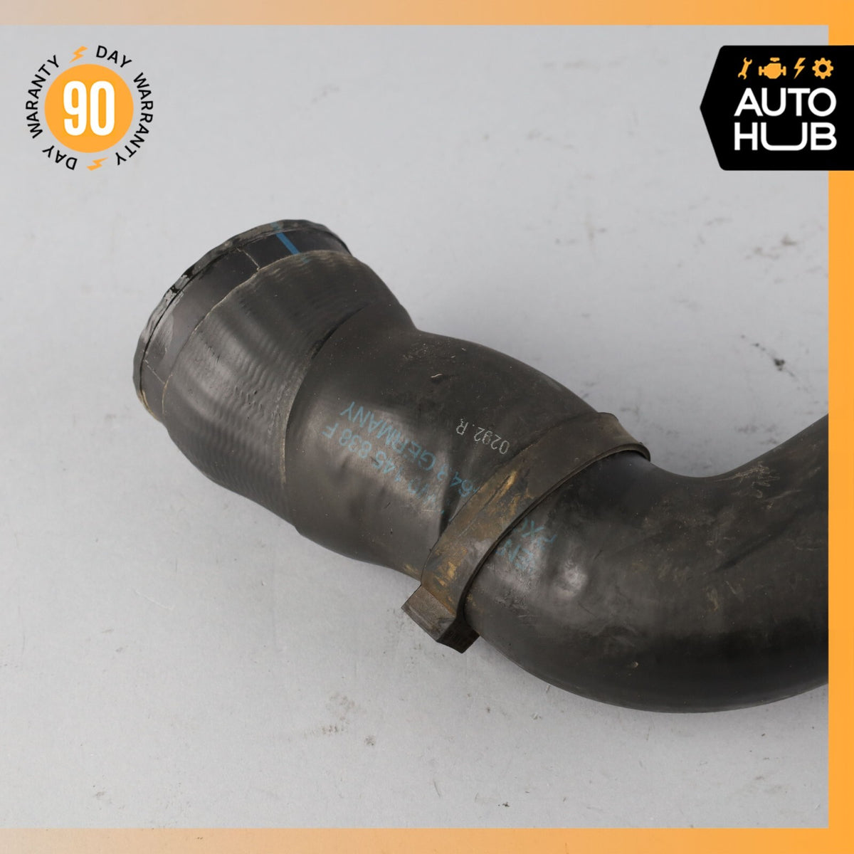 03-12 Bentley Continental Flying Spur 6.0L Left Side Intercooler Hose Pipe OEM - photo 5