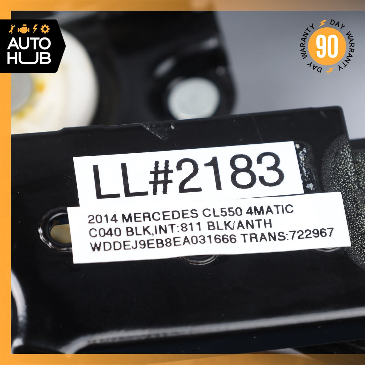 07-14 Mercedes W216 CL550 CL63 Front Right Side Window Regulator Motor OEM - photo 15