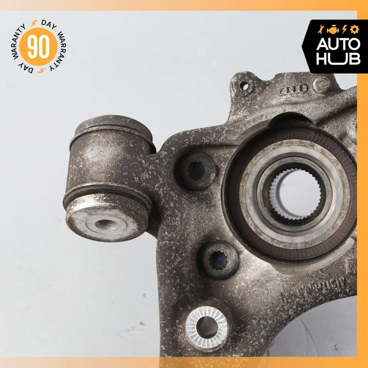 Bentley Continental Flying Spur Rear Right Side Spindle Knuckle Hub OEM 58k - photo 8