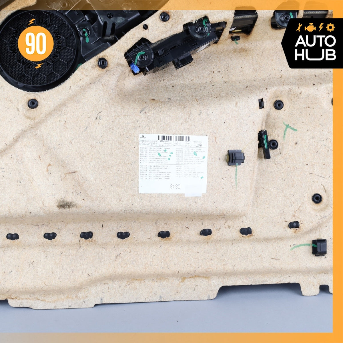 14-21 BMW i3 I01 Front Left Driver Side Interior Door Panel Brown OEM - photo 17