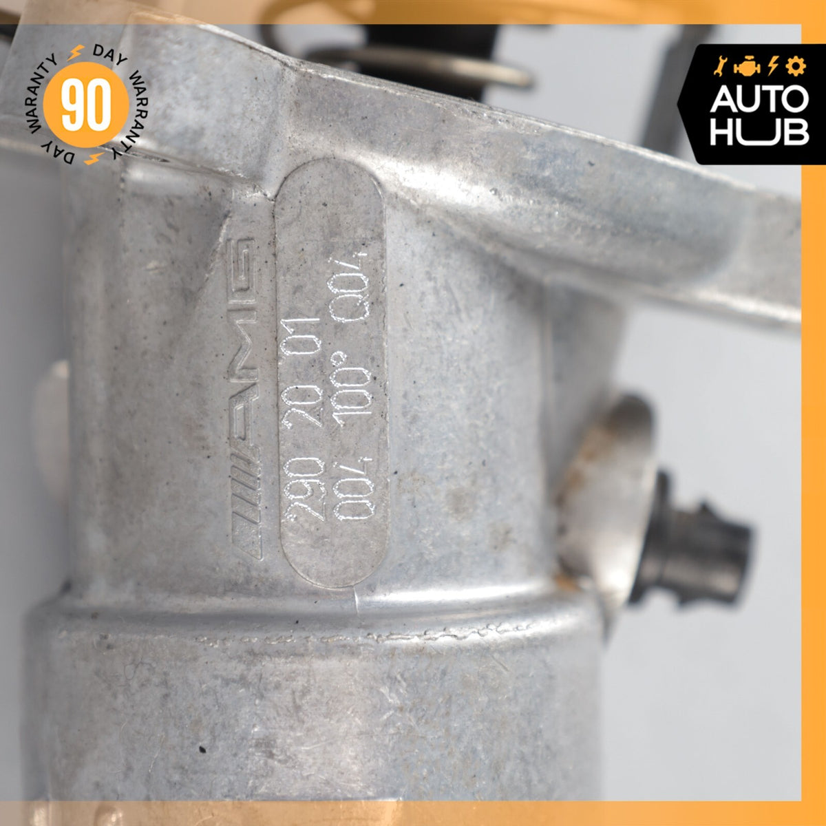 Mercedes W216 CL63 AMG Water Thermostat Housing 1562030475 OEM - photo 3