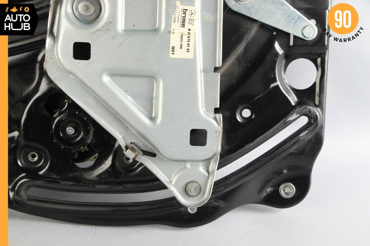 10-17 Mercedes W207 E350 Coupe Rear Left Driver Side Window Regulator W/Motor - photo 8
