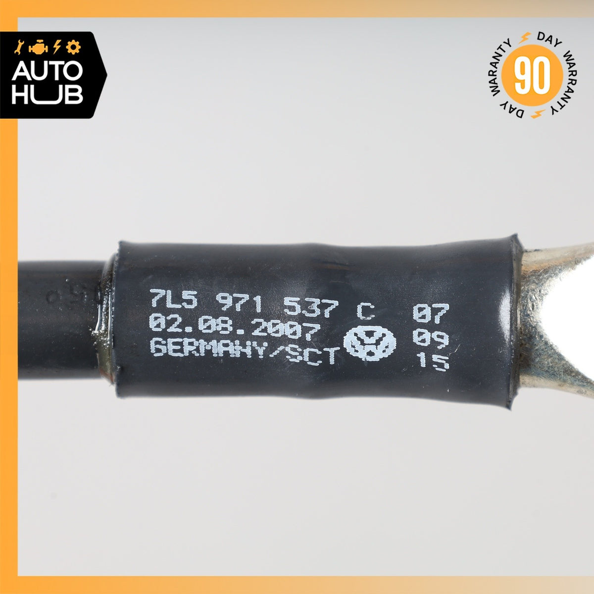 Porsche Cayenne 958 Engine Motor Battery Negative Earth Cable 7L5971537C OEM - photo 6