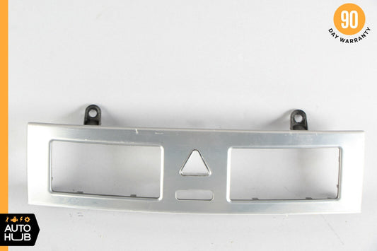 05-07 Mercedes W203 C280 C350 Dash Control Switch Panel Trim Bezel Aluminium OEM - photo 1