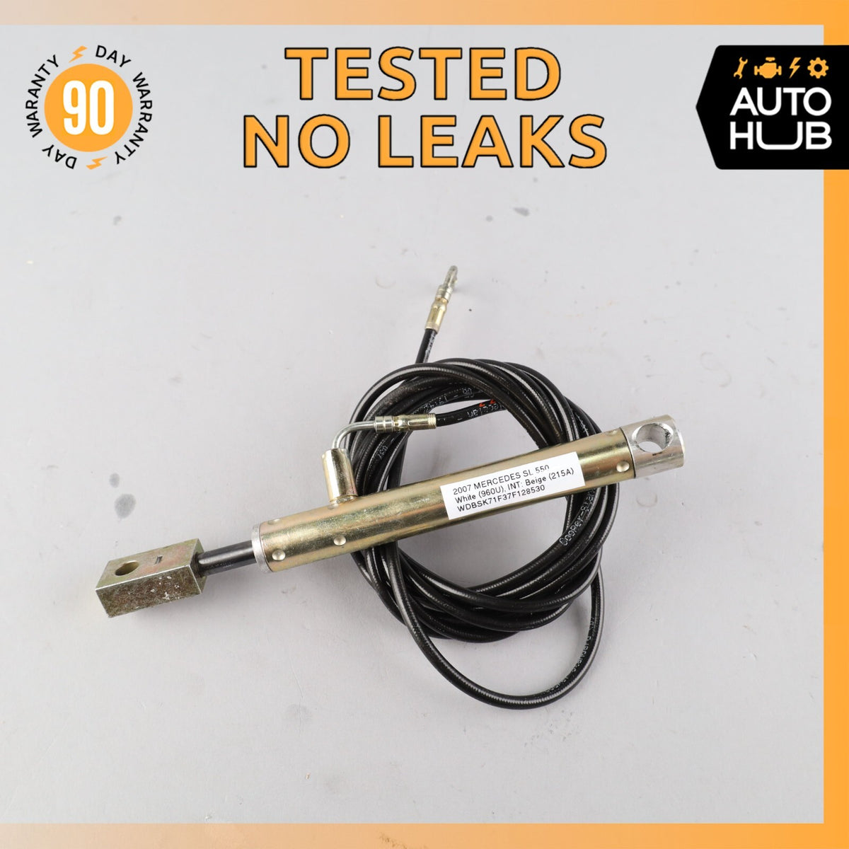 Mercedes R230 SL550 SL55 AMG Convertible Top Right Side Load Assist Cylinder OEM - photo 1