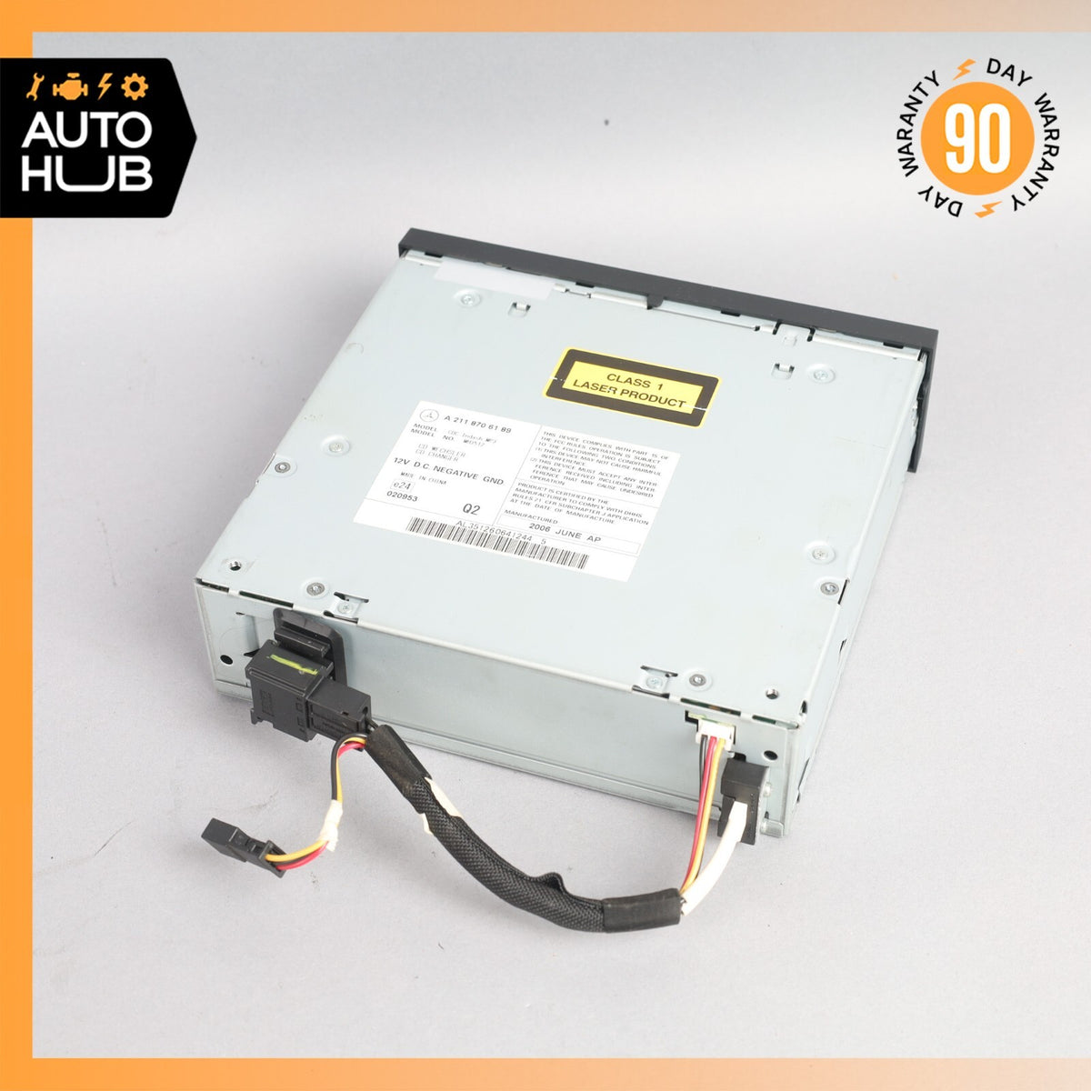 03-13 Mercedes X164 GL450 E350 SLK280 Radio 6 Disk CD Changer Player OEM - photo 4