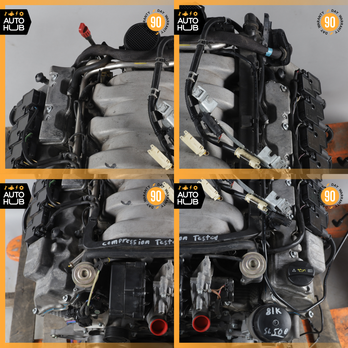 99-06 Mercedes R230 SL500 E500 CLK500 Engine Motor Assembly 5.0 V8 M113 OEM 81k - photo 19