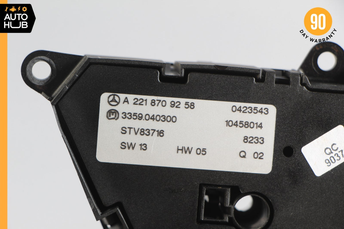 07-14 Mercedes W216 CL550 S550 Front Left Driver Seat Control Memory Switch OEM - photo 10