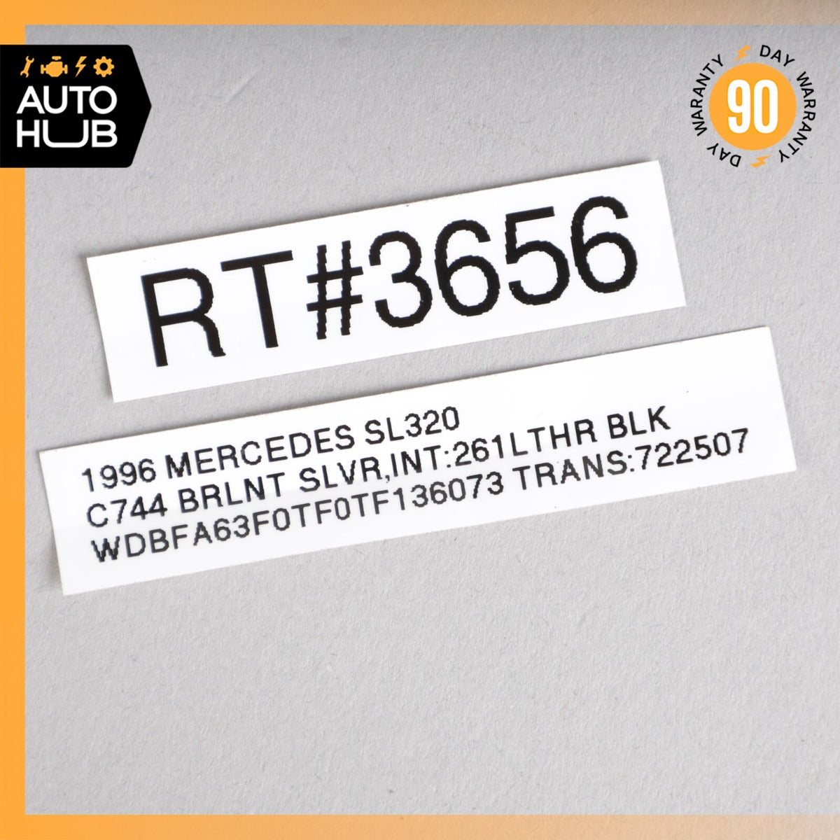 96-02 Mercedes R129 SL320 SL500 Front Right Side ABS Wheel Speed Sensor OEM - photo 11
