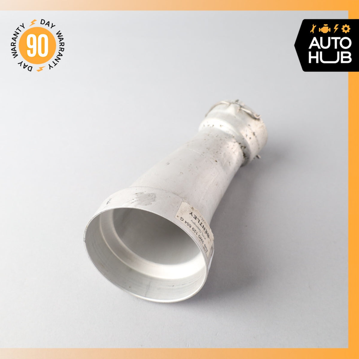 03-12 Bentley Continental GTC GT 6.0L Left Side Air Intake Hose Pipe OEM 62k - photo 5