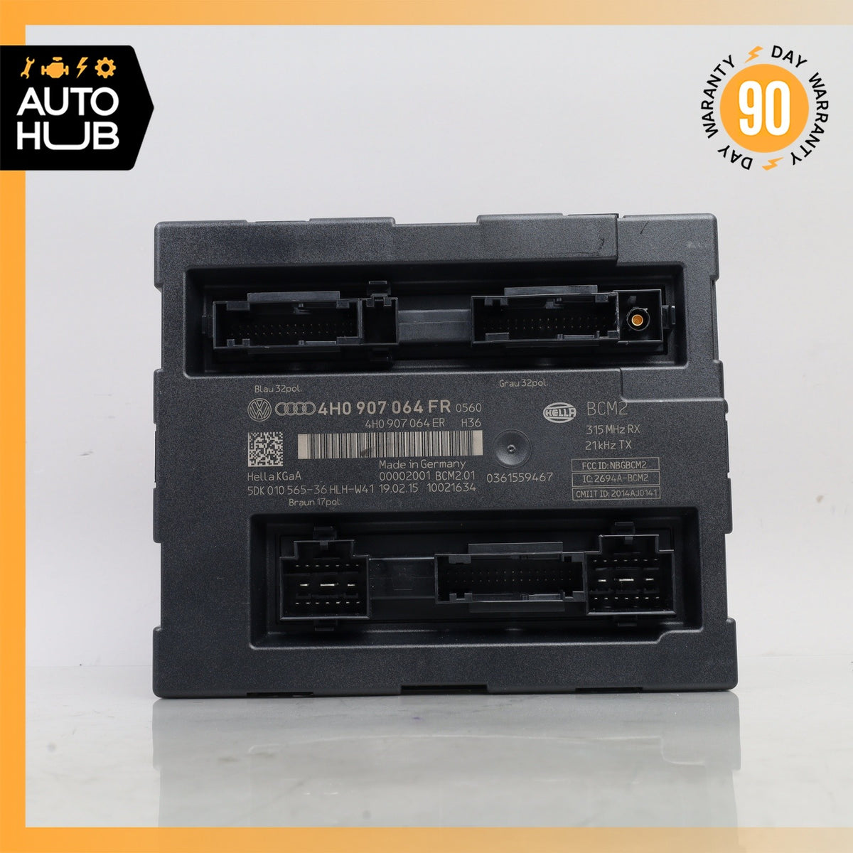 Audi C7 S6 Body Comfort Control Module 4H0907064FR OEM - photo 4