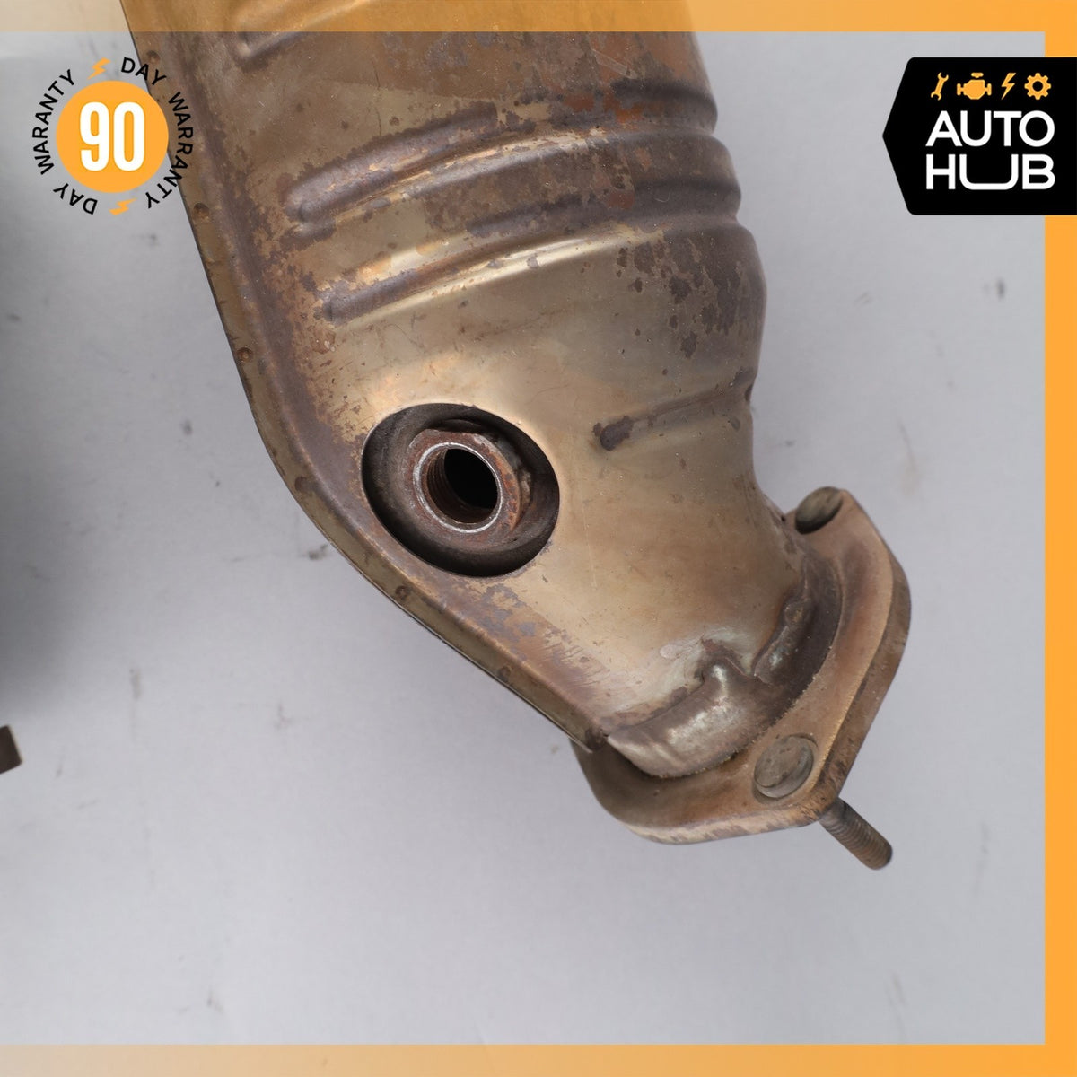 03-06 Bentley Continental GT Flying Spur Exhaust Downpipe Left & Right Set OEM - photo 3