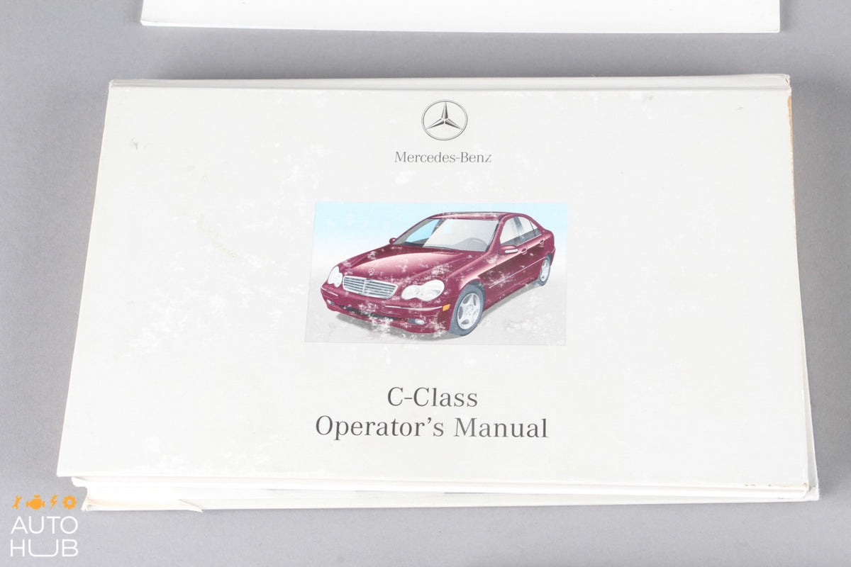2002 Mercede-Benz W203 C320 Owner's Manual Book Assembly OEM - photo 5