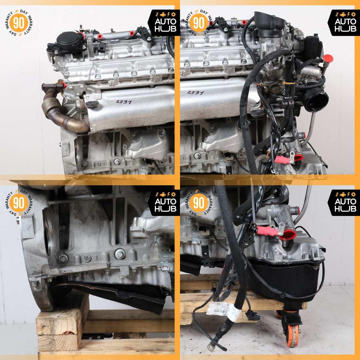 07-13 Mercedes W251 R320 ML350 GL320 3.0L V6 BlueTEC Diesel Engine Motor OEM 91k - photo 21