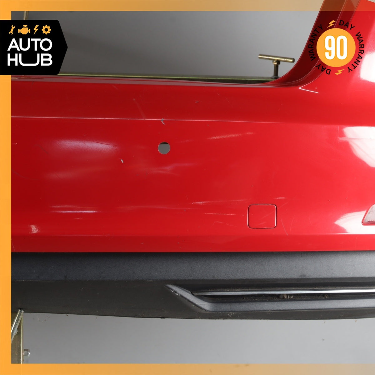 2016 Audi 8V A3 E-Tron Rear Bumper Cover Assembly Red OEM 78k - photo 4