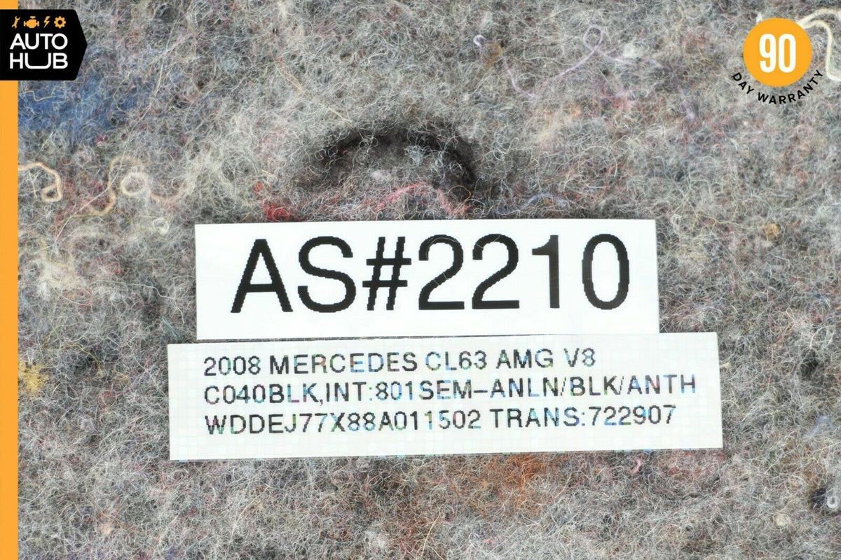 07-14 Mercedes W216 CL63 CL550 Center Console Right Side Molding Trim Cover OEM - photo 12