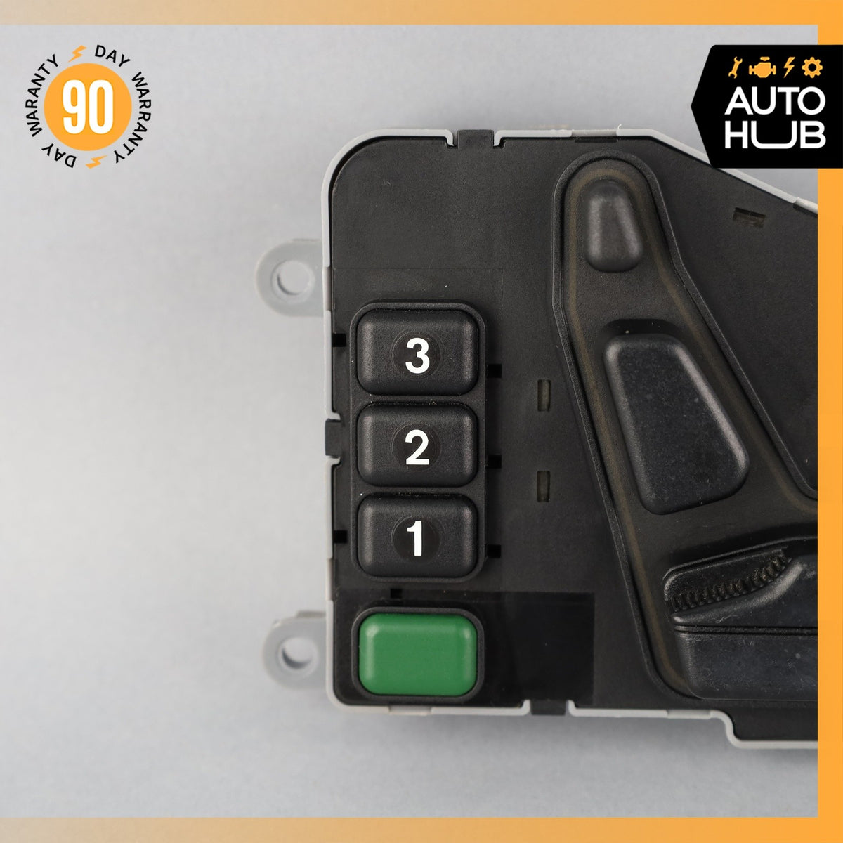92-99 Mercedes W140 CL600 S500 Front Left Seat Control Adjustment Switch OEM 63k - photo 3