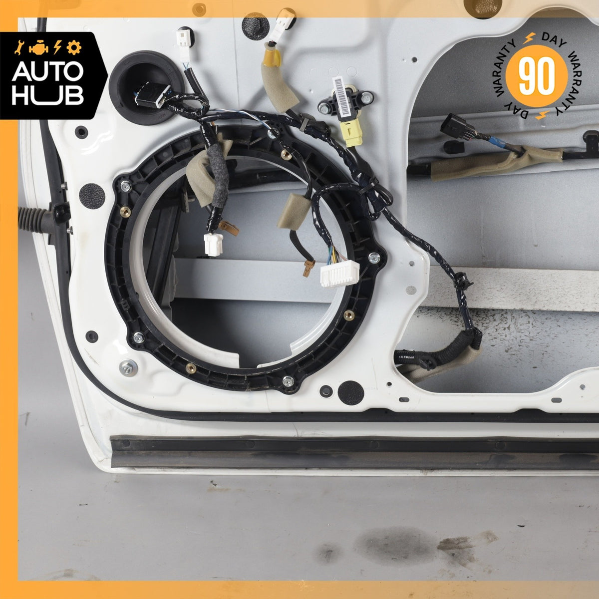 17-22 Infiniti Q60 Right Passenger Side Door Shell Frame Panel White OEM 71k - photo 17