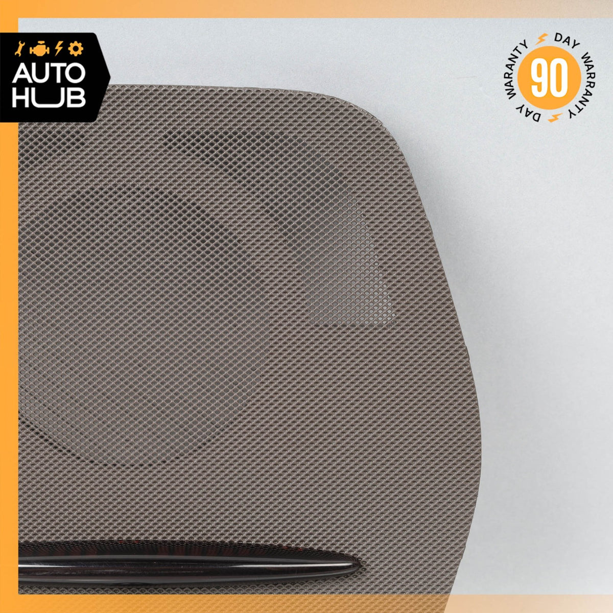 12-19 Mercedes W166 ML450 GLS550 Dashboard Dash Grille Speaker Cover Brown OEM - photo 4