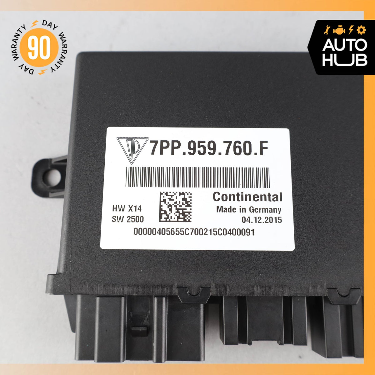 Porsche Cayenne 958 Front Left or Right Seat Control Module Unit 7PP959760F OEM - photo 8