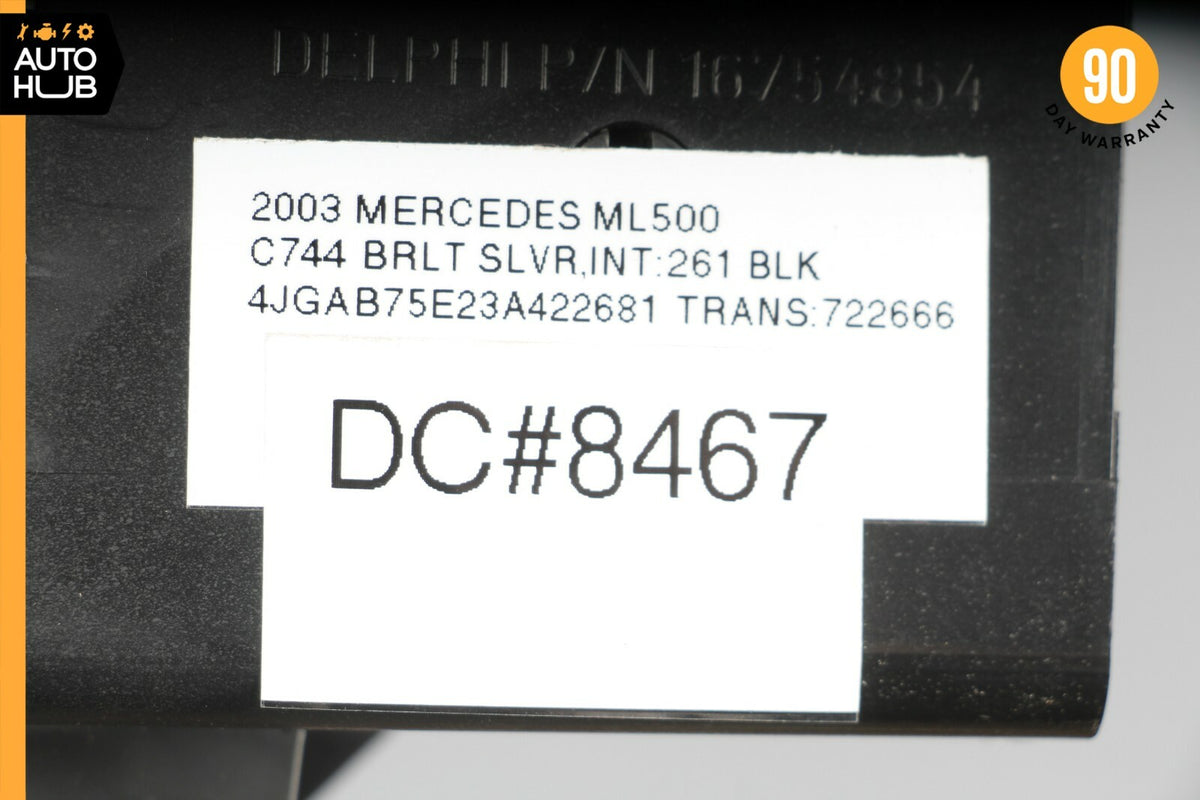 98-05 Mercedes W163 ML500 ML350 Dashboard A/C AC Air Vent Right Passenger OEM - photo 8