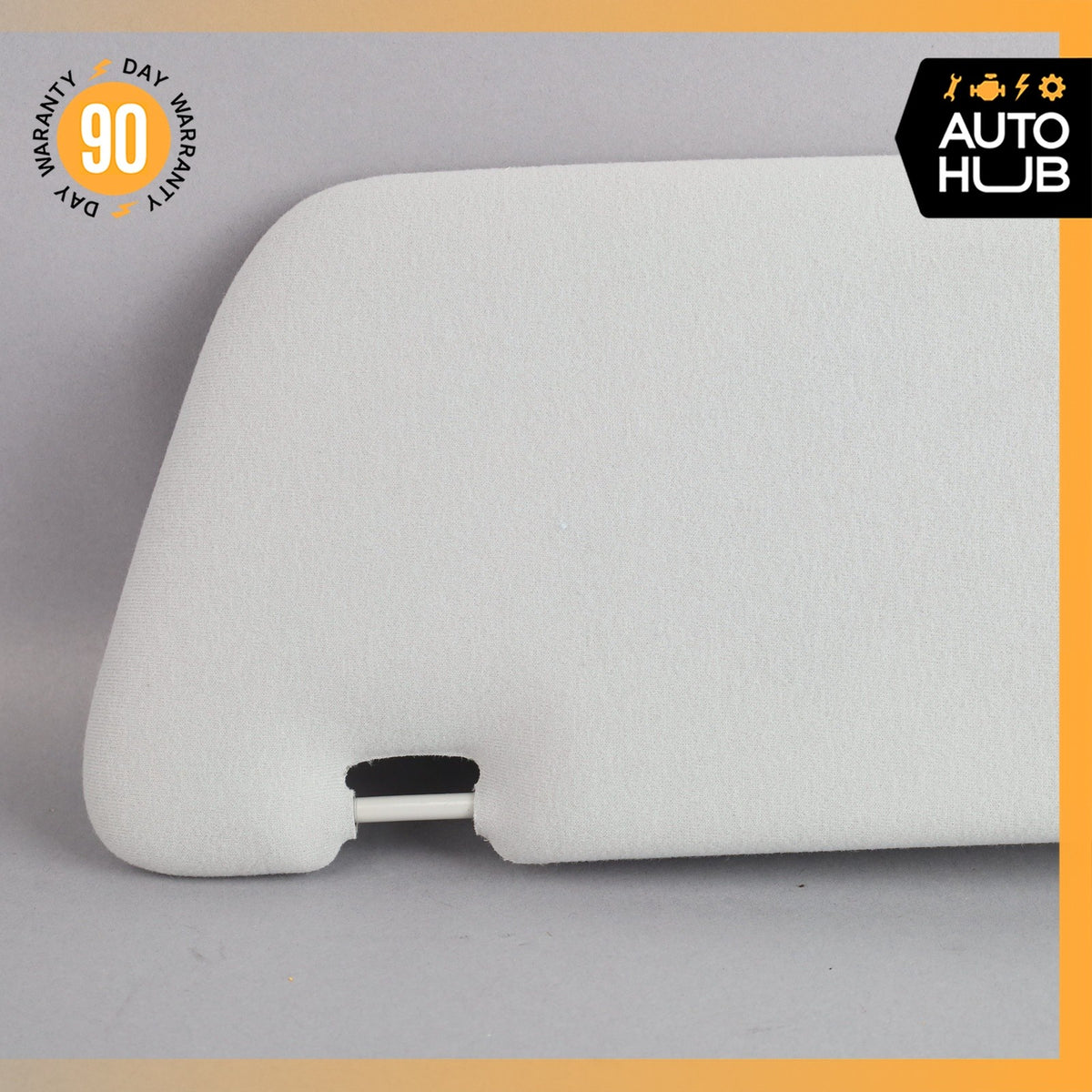02-05 Mercedes W163 ML350 ML500 ML320 Right Side Sunvisor Shade Cover Gray OEM - photo 5