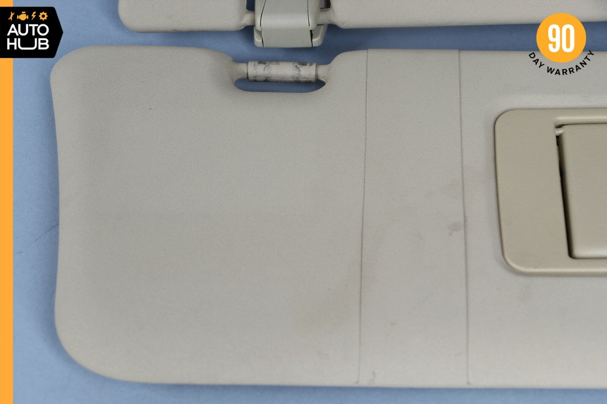 06-12 Mercedes W164 ML63 AMG ML350 ML450 Sun Visor Sunvisor Right Side Beige OEM - photo 10