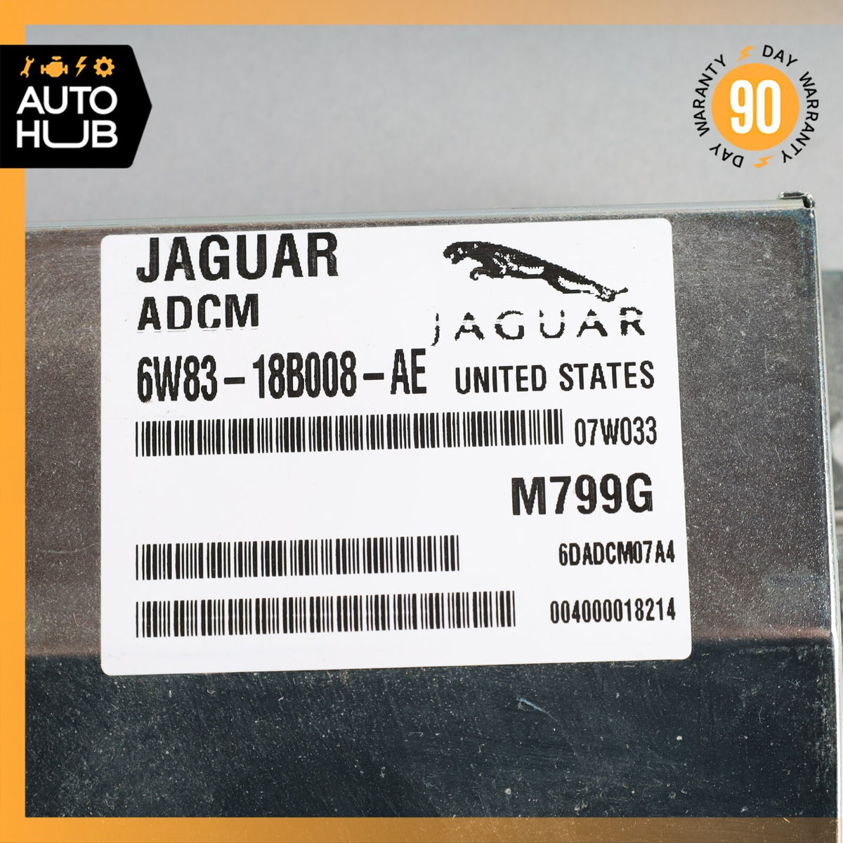 07-09 Jaguar X150 XKR XK Air Suspension Damping Control Module 6W8318B008AE OEM - photo 7