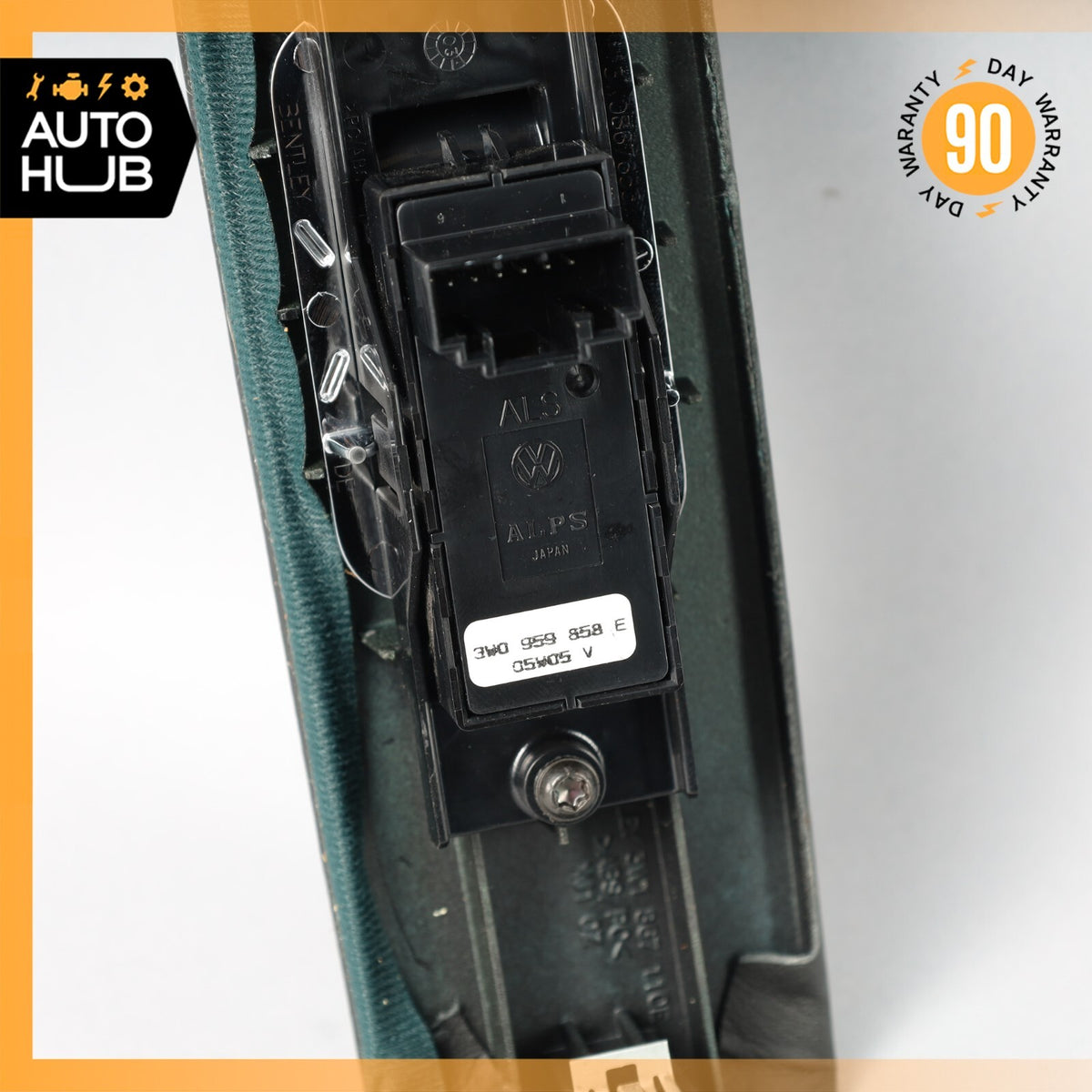Bentley Continental GT GTC Front Right Side Window Regulator Switch Trim OEM 31k - photo 10
