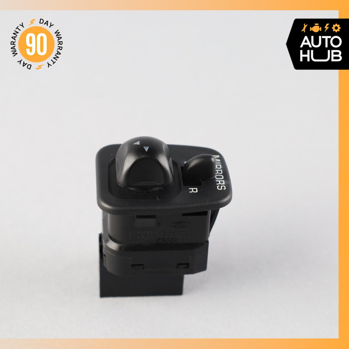 02-05 Ford Thunderbird Side Rear View Mirror Adjust Switch Button OEM 73k - photo 3
