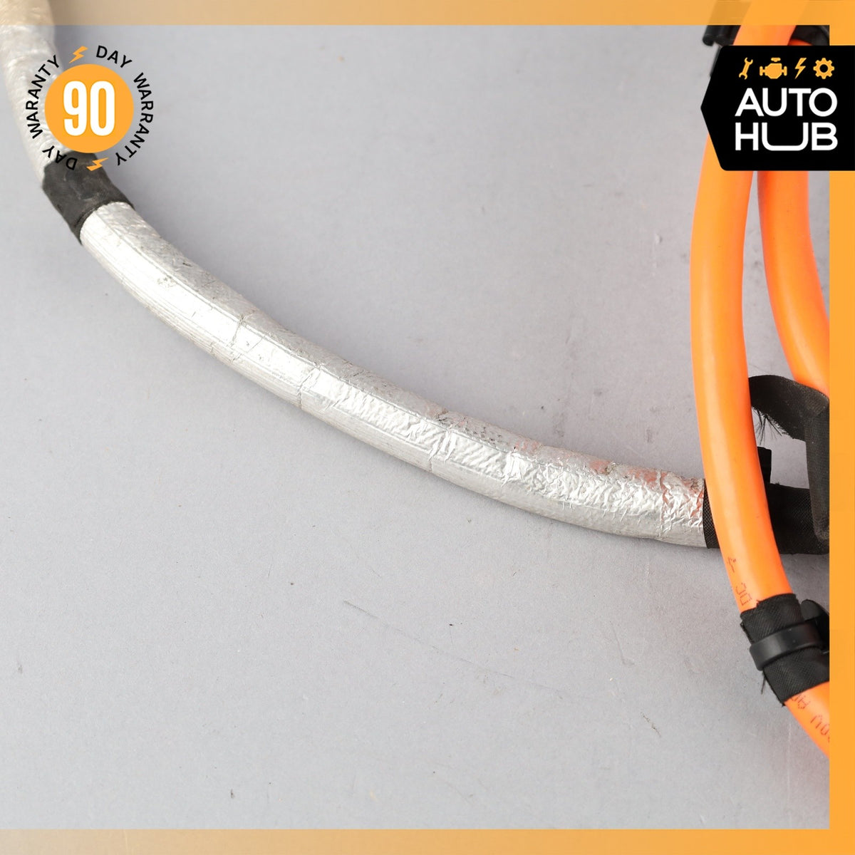 16-18 BMW F15 X5 Hybrid A/C AC Air Compressor Wire Wiring Cable 6800375 OEM - photo 4