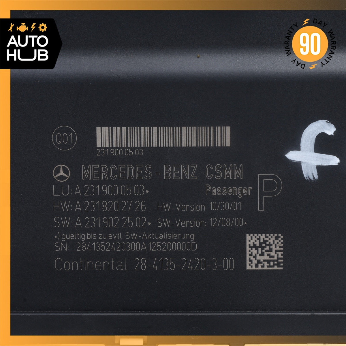 13-20 Mercedes R231 SL550 SL400 Seat Control Module Front Right 2319000503 OEM - photo 9