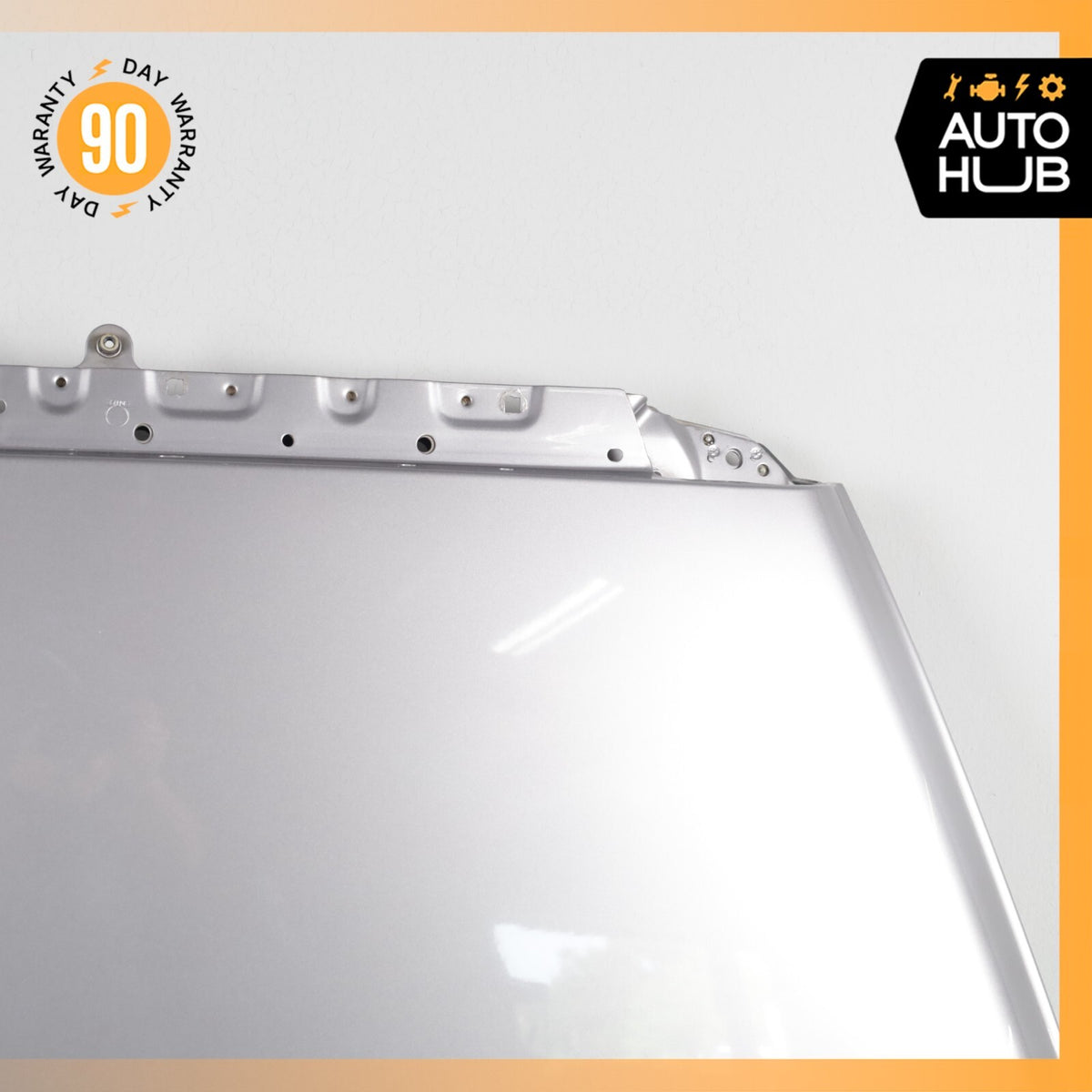 03-13 Bentley Continental GTC GT Hood Bonnet Cover Panel Assembly Silver OEM 46k - photo 4