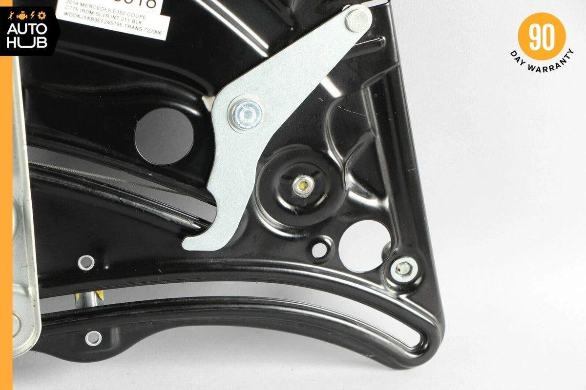 Mercedes W207 E350 E400 Coupe Rear Passenger Side Window Regulator w/Motor OEM - photo 10