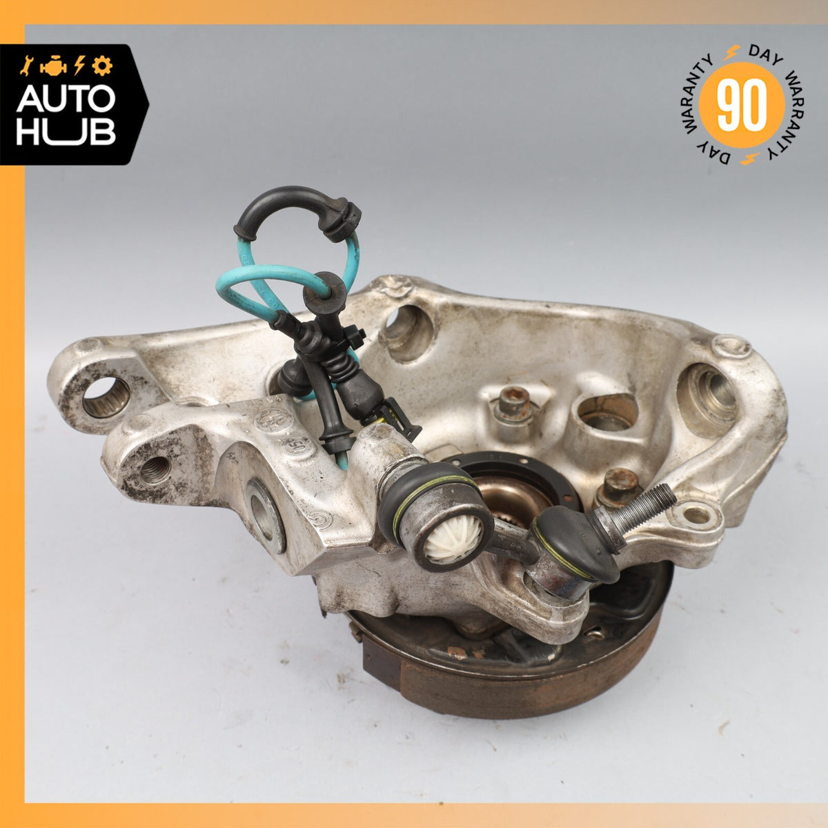 06-10 Maserati GranTurismo M145 Rear Left Side Spindle Knuckle Hub OEM - photo 10
