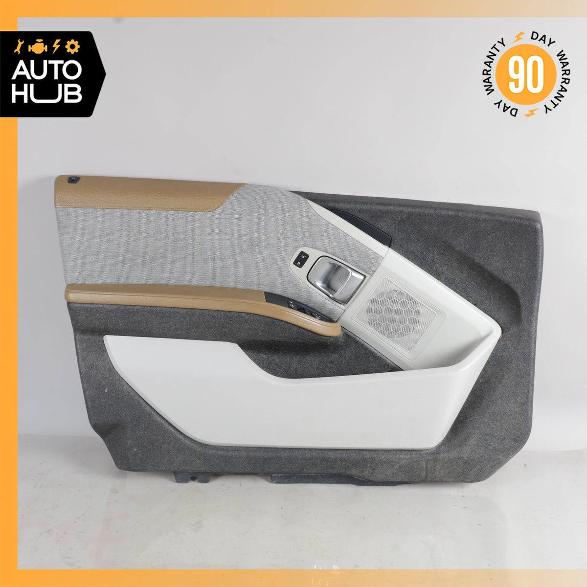 14-17 BMW i3 I01 Front Left Driver Side Interior Door Panel OEM 58k - photo 2
