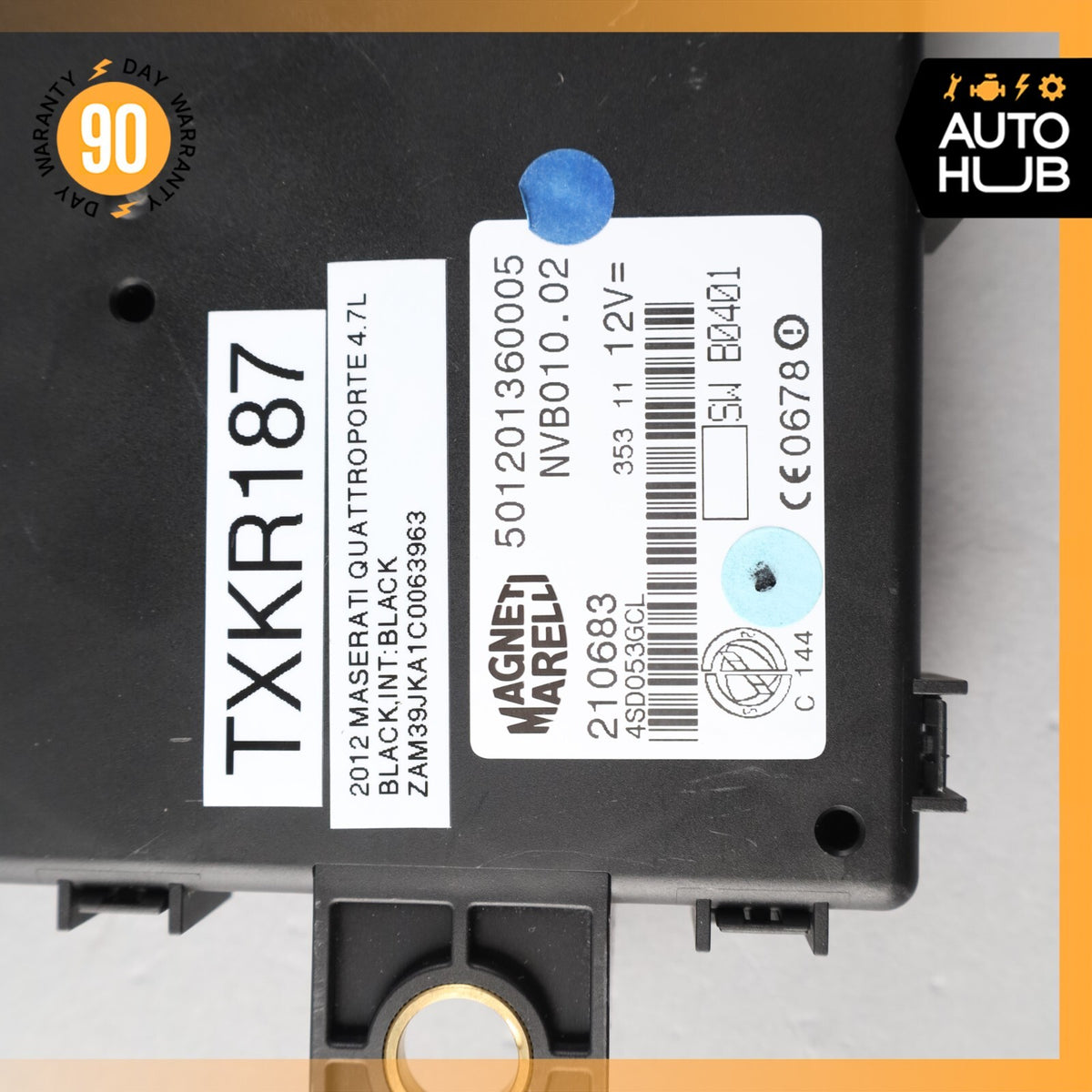 03-13 Maserati Quattroporte M139 Trunk Release Opener Control Module OEM - photo 7