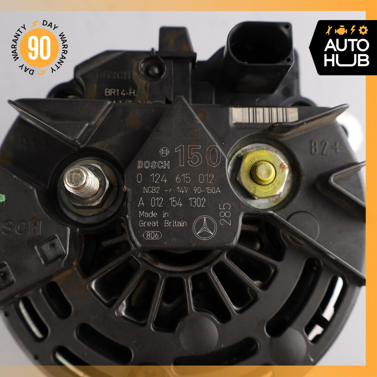 03-06 Mercedes W215 CL500 CLK500 CLK55 AMG Generator Alternator 0121541302 OEM - photo 9
